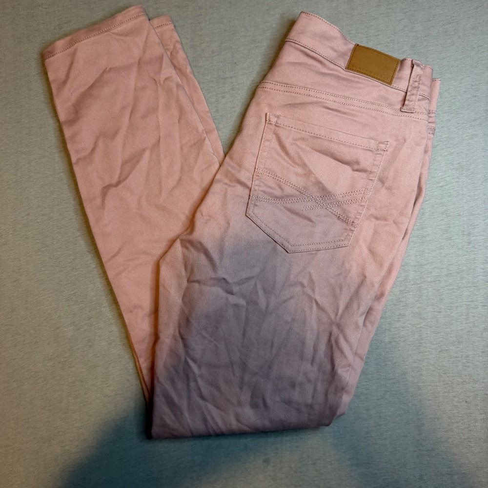 Aeropostale High Waisted Jegging Pink Dusty Rose Size 6 Regular Stretch Pants